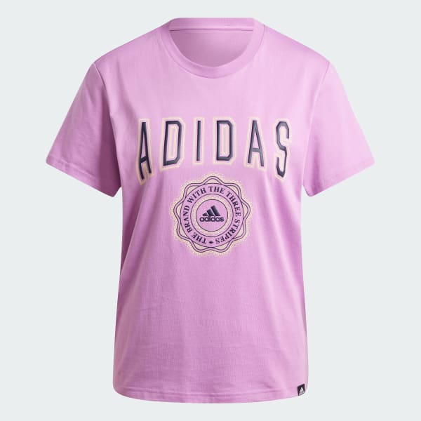 Purple Collegiate Graphic Tee