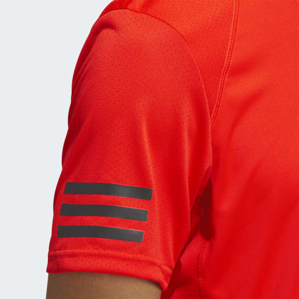 Orange Club Tennis 3-Stripes T-Shirt 22590