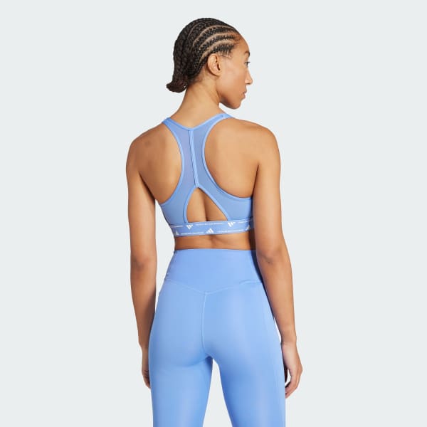 Azul Top Deportivo de Entrenamiento Powerreact 