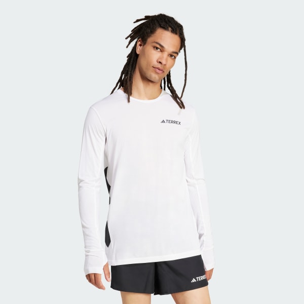 Blanco Camiseta de manga larga Terrex Xperior Climacool+
