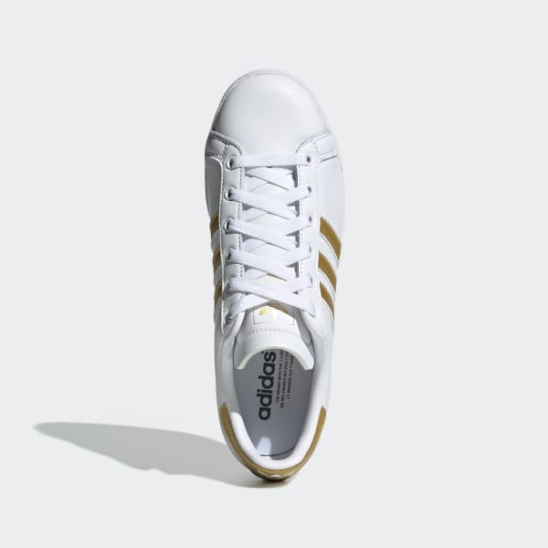 adidas white coast star trainers