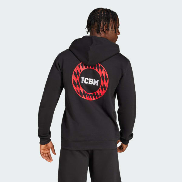 Preto Camisola com Capuz VRCT do FC Bayern München