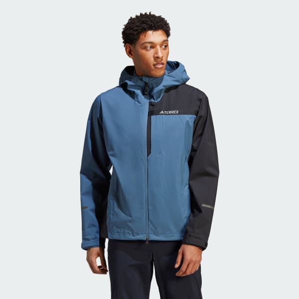 blauw Terrex Multi RAIN.RDY 2.5-Layer Regenjack
