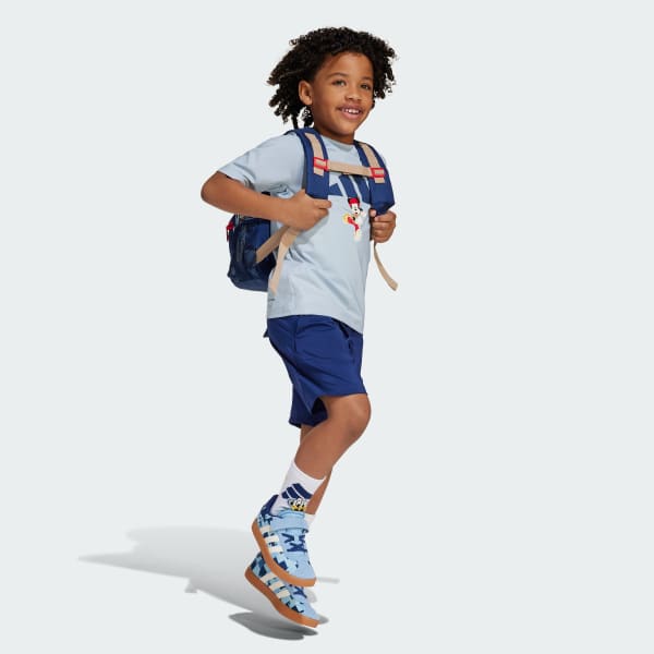 สีน้ำเงิน ชุดเสื้อยืดและกางเกงขาสั้น ADIDAS DISNEY MICKEY MOUSE