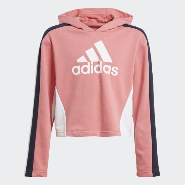 Rosado Conjunto Colorblock Top Corto