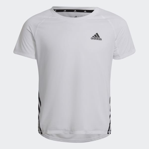 Branco T-shirt de Treino AEROREADY 3-Stripes VE404