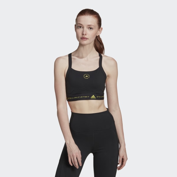 Sort adidas by Stella McCartney TruePurpose Medium Support bh DL559