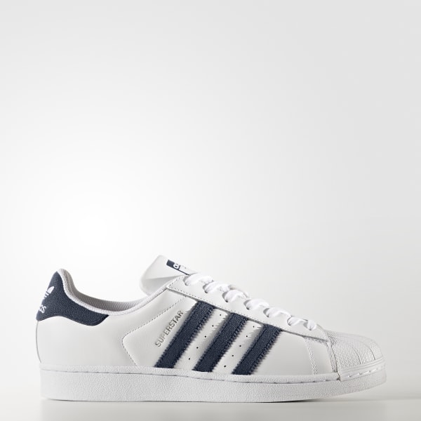 navy adidas superstar