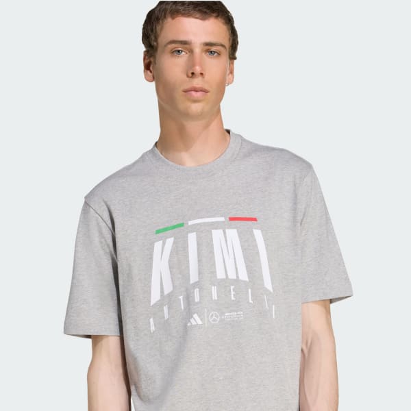 Gris Playera Kimi Antonelli de Mercedes AMG Petronas Formula 1 Team