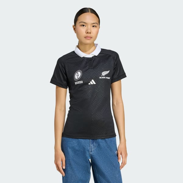 Black Black Ferns Home Jersey