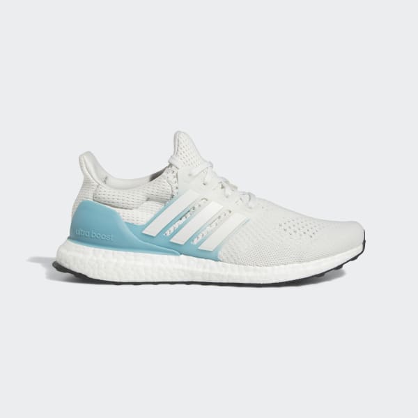 Ultra boost white white blue top