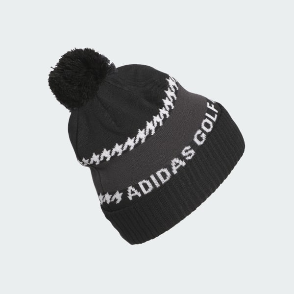 Schwarz Cold.rdy 3- Stripes Pom Mütze