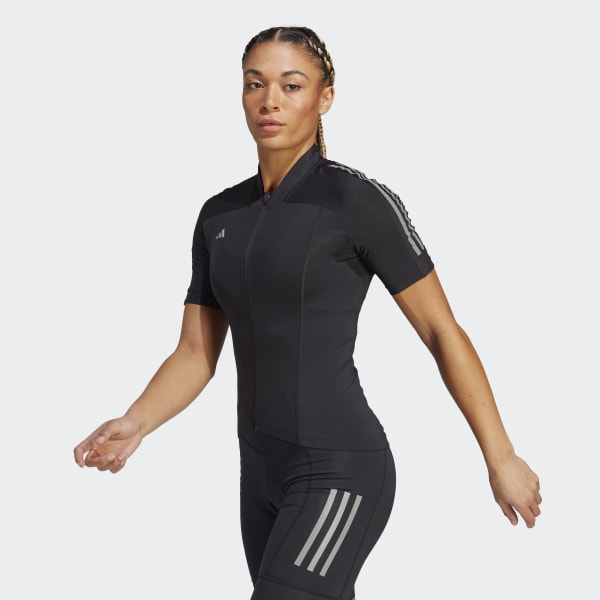 Nevada propietario persona adidas The Short Sleeve Cycling Jersey - Black | Women's Cycling | adidas US