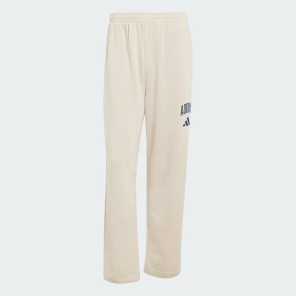 Beige 컬리지어트 프렌치 테리 팬츠