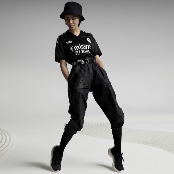 Zwart Y-3 REAL MADRID 120TH ANNIVERSARY ANTHEM BROEK OP002