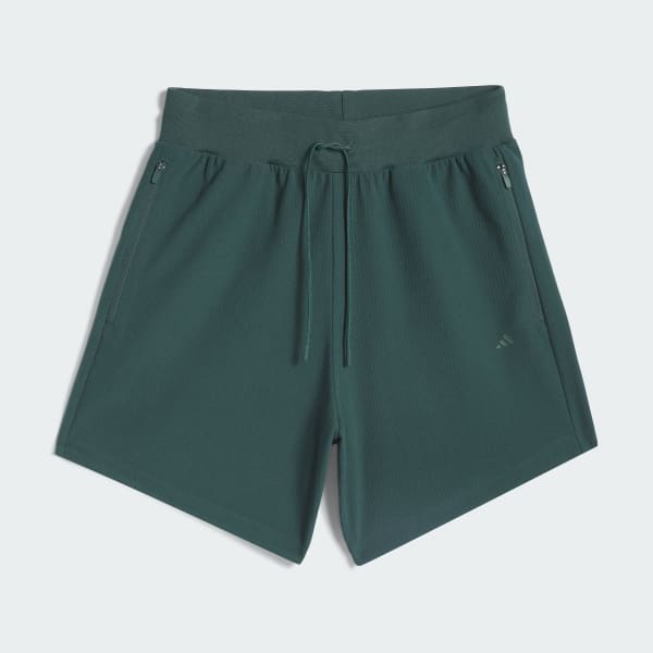 Green Basketball Brushed Shorts
