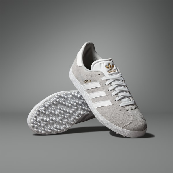 adidas Buty Gazelle Spikeless Golf - Szary | adidas Poland
