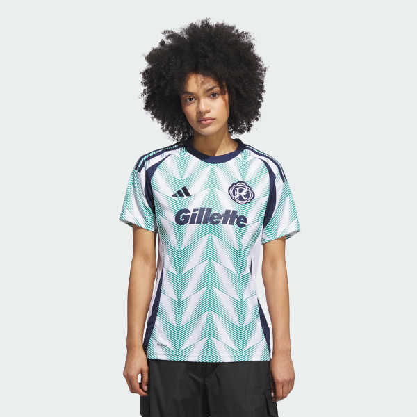 adidas New England Revolution 25/26 Away Jersey - White | Free