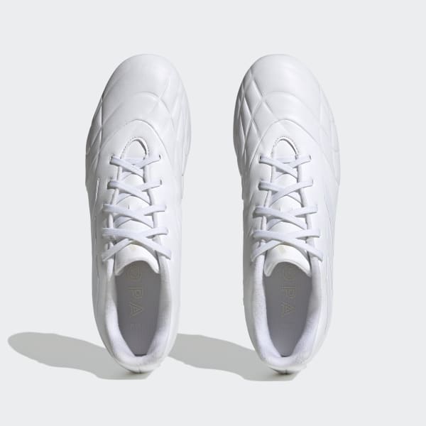 White Copa Pure.3 Firm Ground Boots
