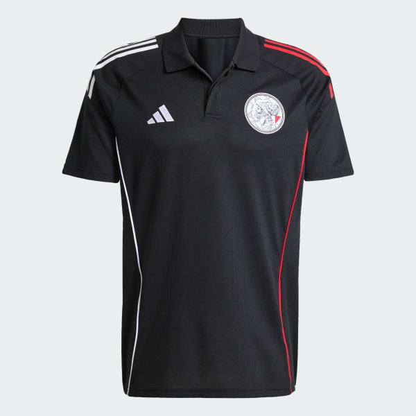 Black Ajax Amsterdam Tiro 25 Competition Polo Shirt