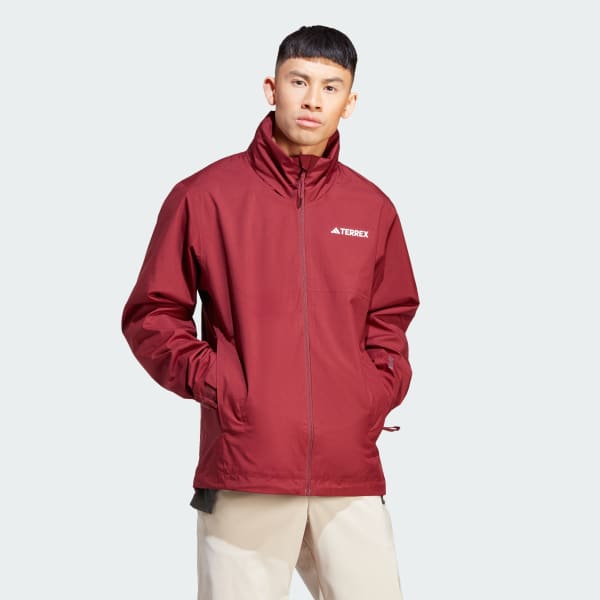 Jacket RAIN.RDY adidas Burgundy | Terrex adidas 2-Layer Rain Türkiye Multi -