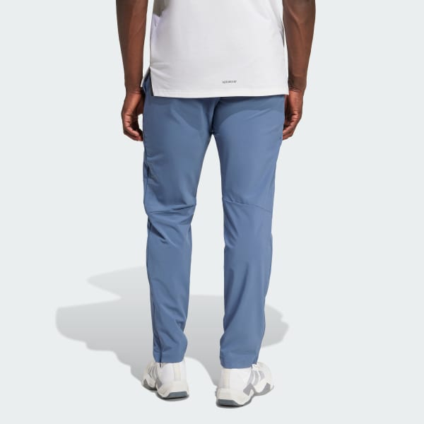 Blue Tech Apparel Track Pants