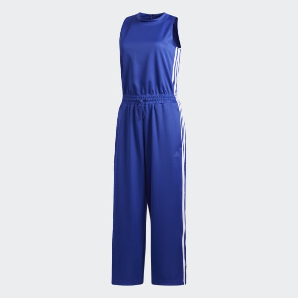 blue adidas jumpsuit