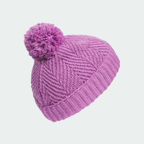 Adidas Twilight 4 Pompom Beanie Preloved Purple 1 Size Training Hats