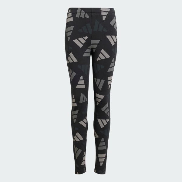 Negro Mallas Essentials Seasonal Logo Celebration Kids Corte Alto 