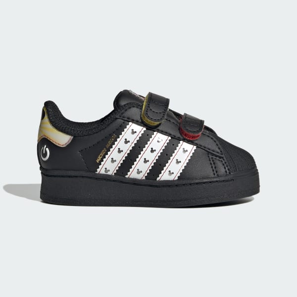 Siyah adidas Disney Superstar LED Lights Comfort Closure Çocuk Ayakkabısı