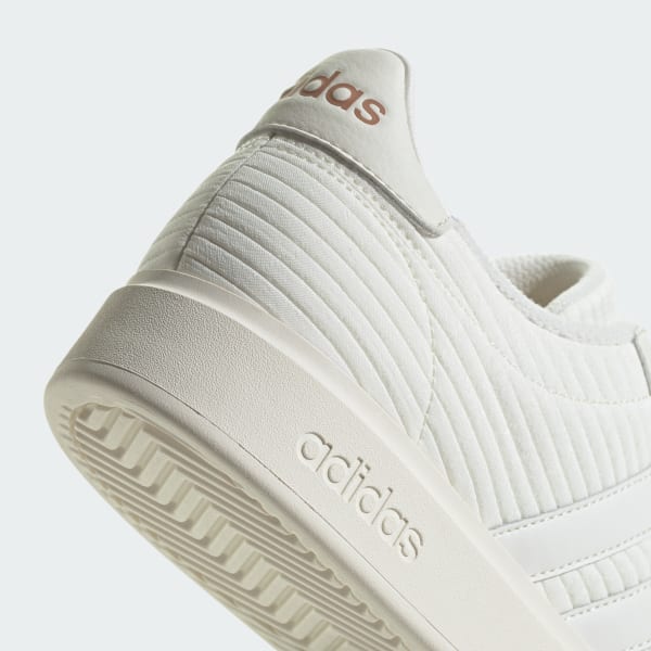 Adidas court vantage all white shop