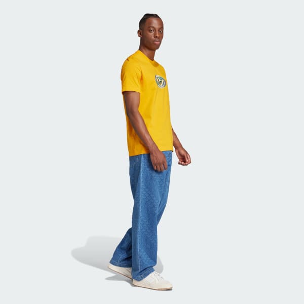 Πορτοκαλί adidas Originals 90s Logo Tee