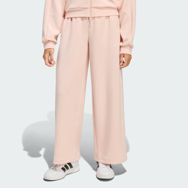 Rosa Pantaloni Future Icons 3 Stripes Wide Leg