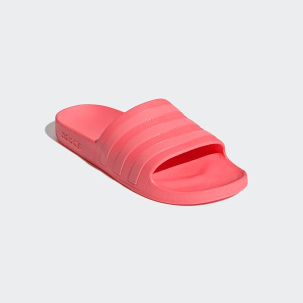 Red Adilette Aqua Slides