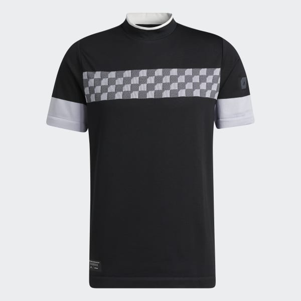 Adidas argyle polo sale