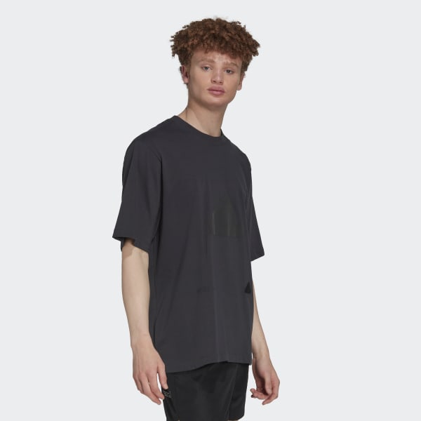 Gris Camiseta Oversized ZF452