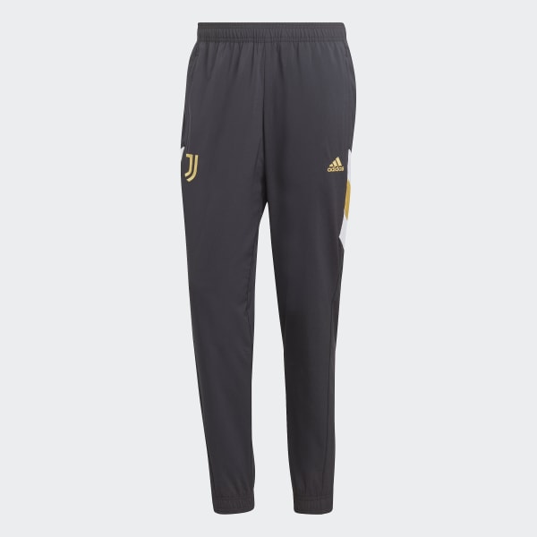 Black Juventus Icon Woven Pants