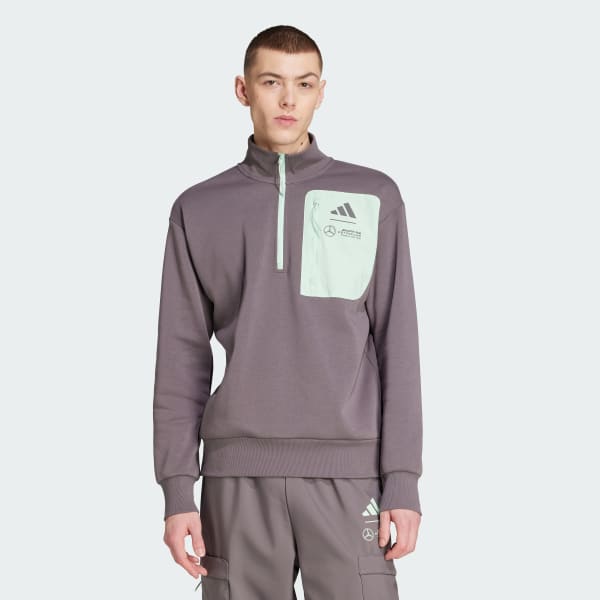 Gra Mercedes - AMG Petronas Formula One Team Premium Woven Fleece Tröja