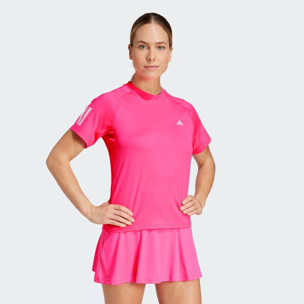 Rosa Club 3-Stripes Tennis Climacool T-shirt