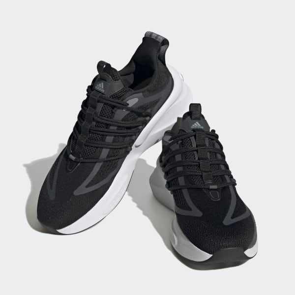 Schwarz Alphaboost V1 Schuh