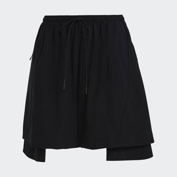 Siyah Y-3 Classic Light Stretch Woven Şort EKD76