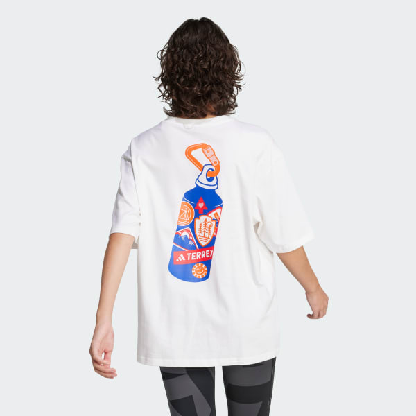 White Terrex Back Graphic Tee