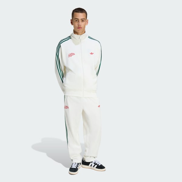 Blanco Chaqueta Deportiva Firebird Roses