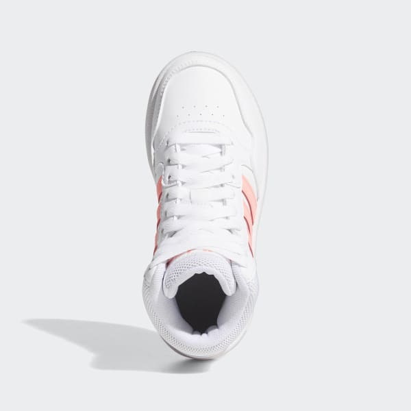 blanc Chaussure Hoops Mid