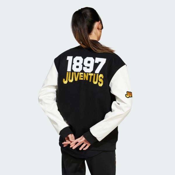 Schwarz Juventus Turin VRCT Jacke – Genderneutral