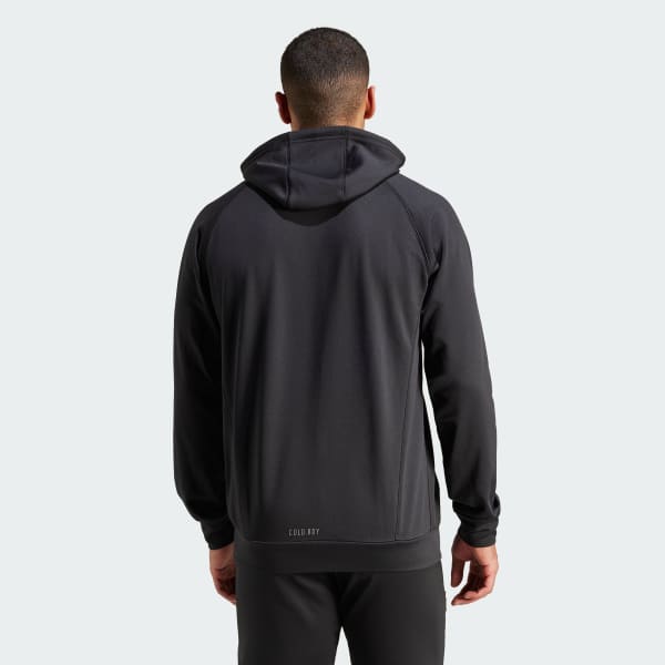 Negro Sudadera con capucha Game and Go Training Big Logo