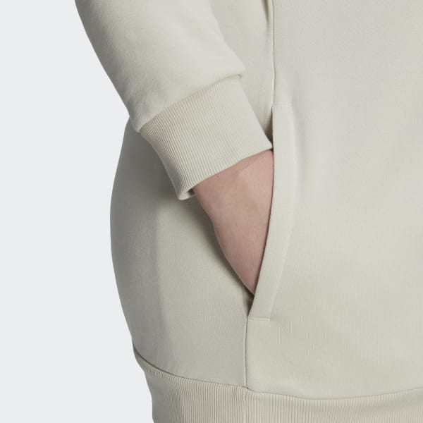 bézová Mikina Essentials Logo Fleece (plus size) IXV15
