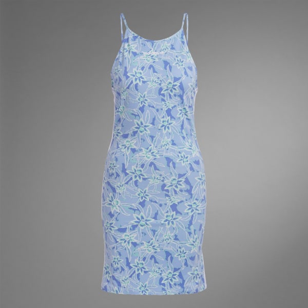 adidas Island Club Tight Dress - Blue | adidas UK