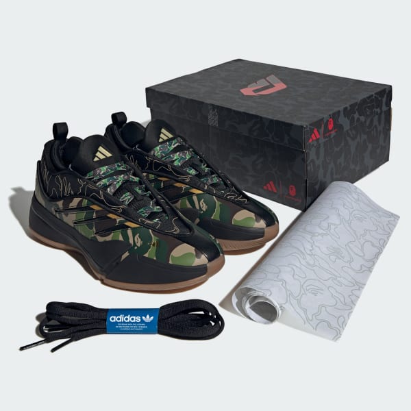 Adidas bape black camo hotsell