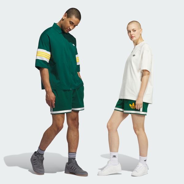 adidas Shorts Gender Neutral Green Free Shipping with adiClub adidas US